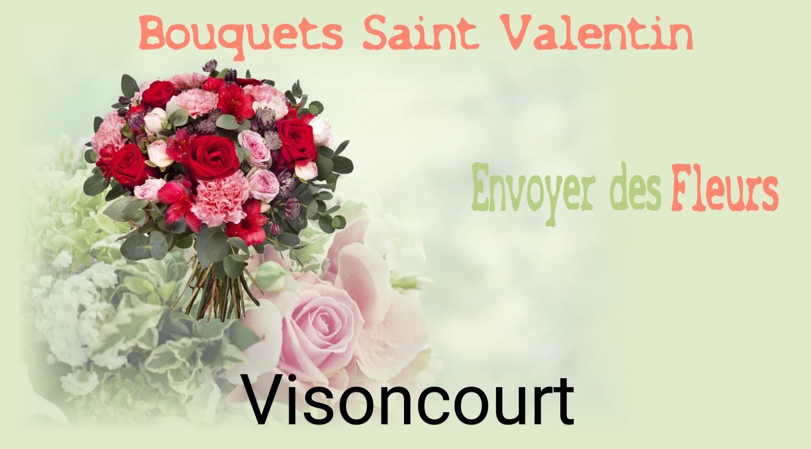 Roses de Saint-Valentin livrées à Visoncourt